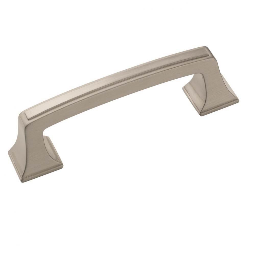 Mulholland 3 in (76 mm) Center-to-Center Satin Nickel Cabinet Pull