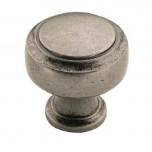 Amerock BP55312AP - Highland Ridge 1-3/16 in (30 mm) Diameter Aged Pewter Cabinet Knob