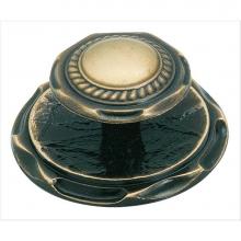 Amerock BP778AE - Allison Value 2 in (51 mm) Diameter Antique English Cabinet Knob/Backplate