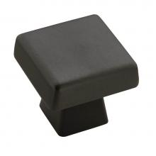 Amerock BP55271BBR - Blackrock 1-3/16 in (30 mm) Length Black Bronze Cabinet Knob