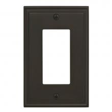 Amerock BP36518BBR - Mulholland 1 Rocker Black Bronze Wall Plate