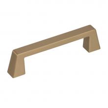 Amerock BP55276BBZ - Blackrock 3-3/4 in (96 mm) Center-to-Center Golden Champagne Cabinet Pull