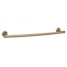 Amerock BH26544BBZ - Arrondi 24 in (610 mm) Towel Bar in Brushed Bronze/Golden Champagne