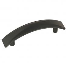 Amerock BP29379FB - Extensity 3 in (76 mm) Center-to-Center Matte Black Cabinet Pull