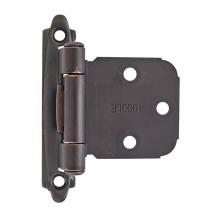 Amerock BPR7629ORB - Variable Overlay Self-Closing, Face Mount Oil-Rubbed Bronze Hinge - 2 Pack