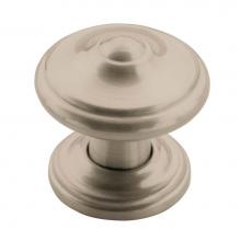 Amerock BP55341G10 - Revitalize 1-1/4 in (32 mm) Diameter Satin Nickel Cabinet Knob