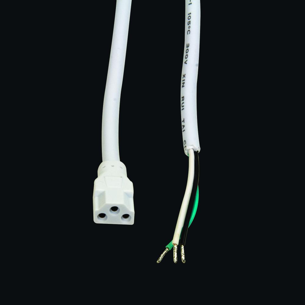 72&#34; flexible lightbar to power hardwire connector