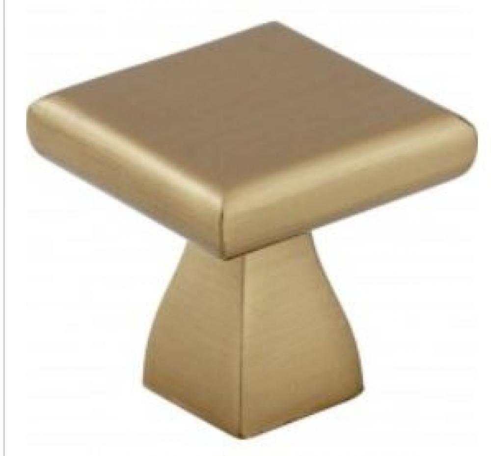 1&apos;&apos; Overall Length Satin Bronze Square Hadly Cabinet Knob