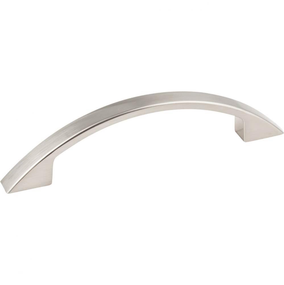 96 mm Center-to-Center Satin Nickel Arched Somerset Cabinet Pull