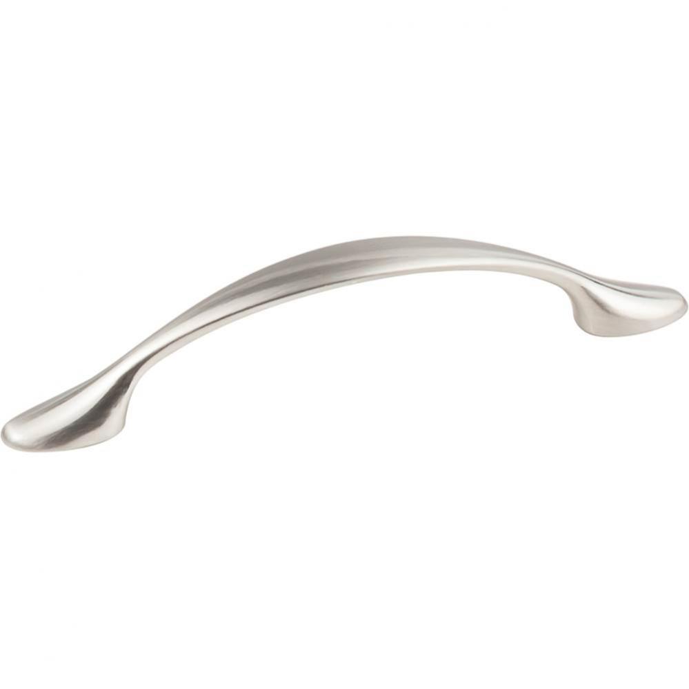 96 mm Center-to-Center Satin Nickel Arched Somerset Cabinet Pull