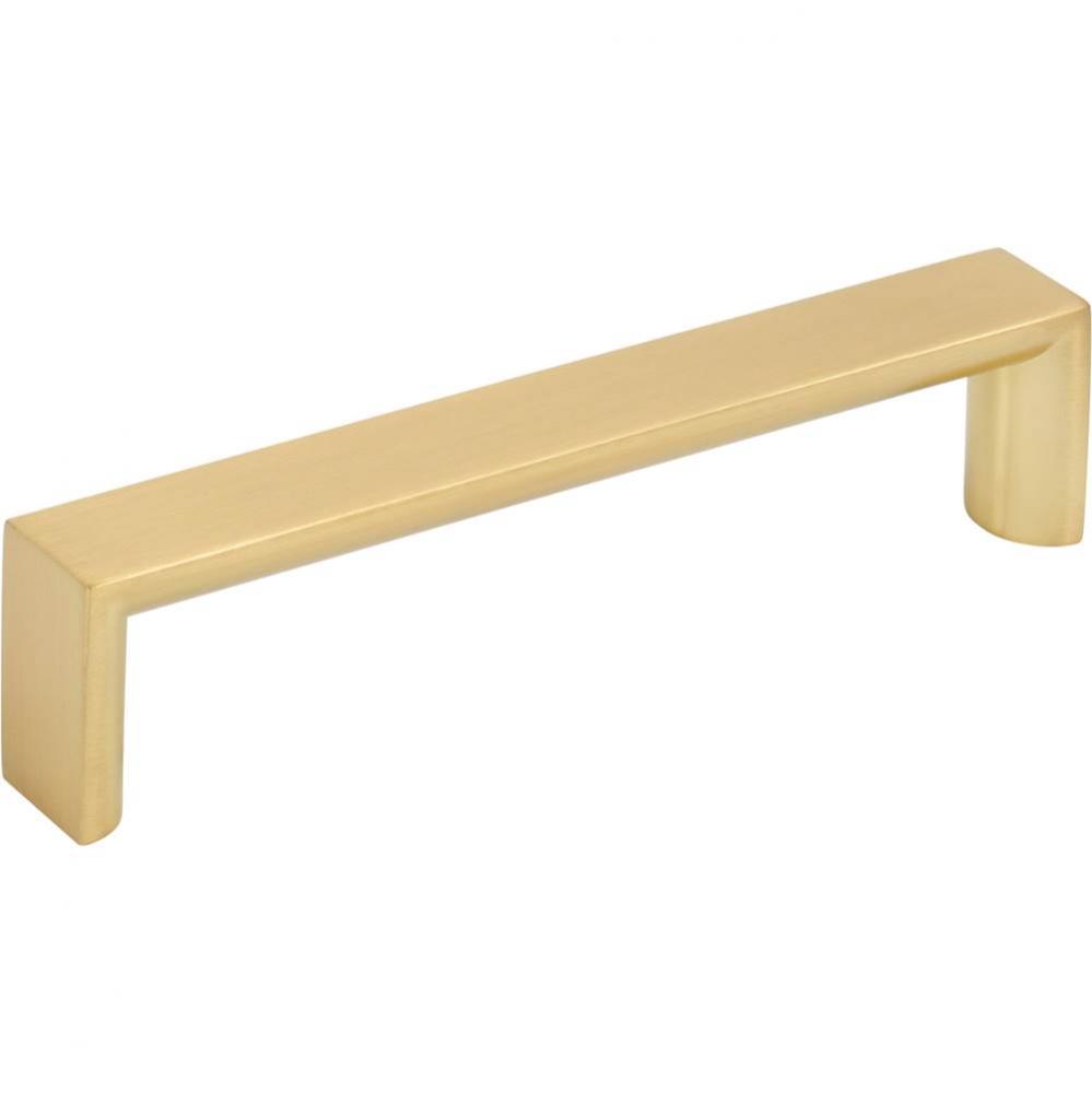 128 mm Center-to-Center Brushed Gold Walker 1 Cabinet Pull