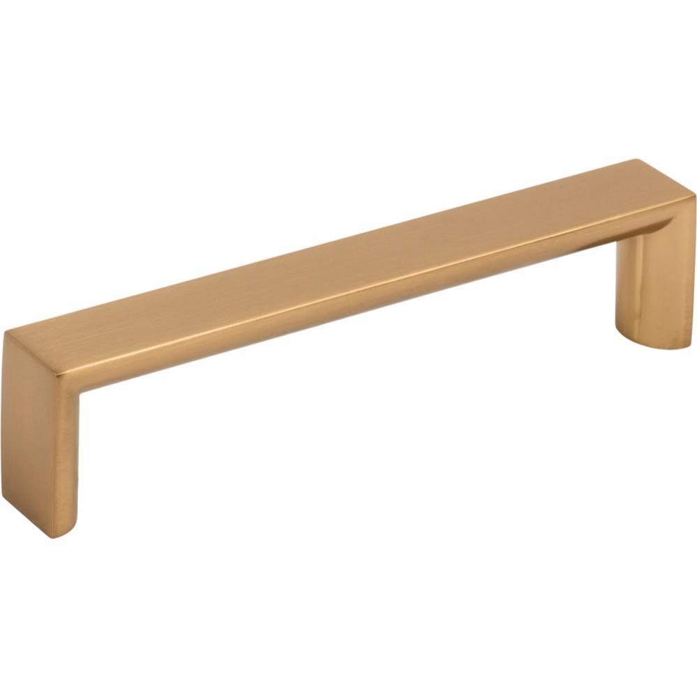 128 mm Center-to-Center Satin Bronze Walker 1 Cabinet Pull