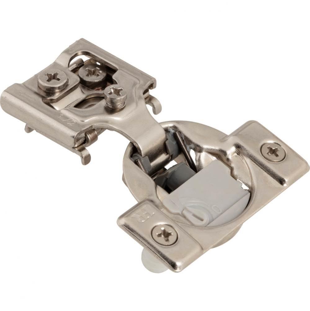 105degree 1/2&apos;&apos; Overlay Heavy Duty Dura-Close Adjustable Soft-close Compact Hinge with P