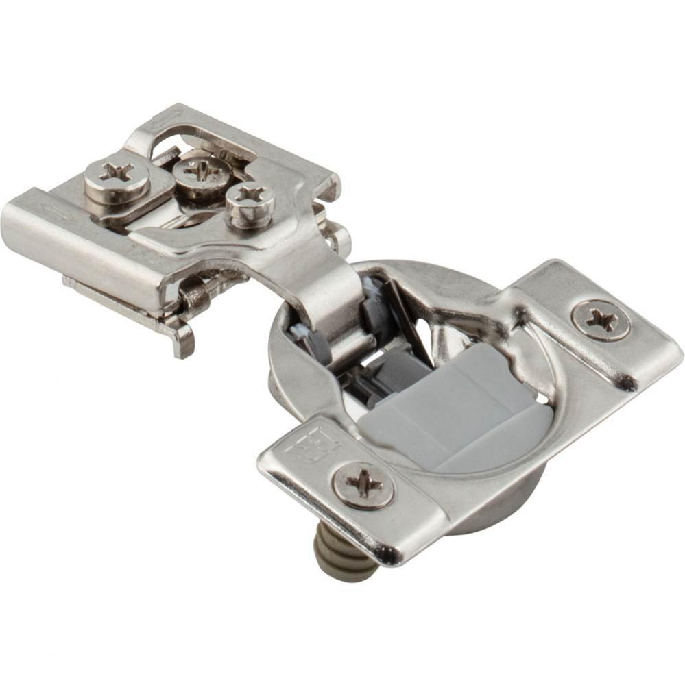 105degree 1/2&apos;&apos; Overlay Compact DURA-CLOSE Soft-close Hinge with 2 Cleats and Press-in 8