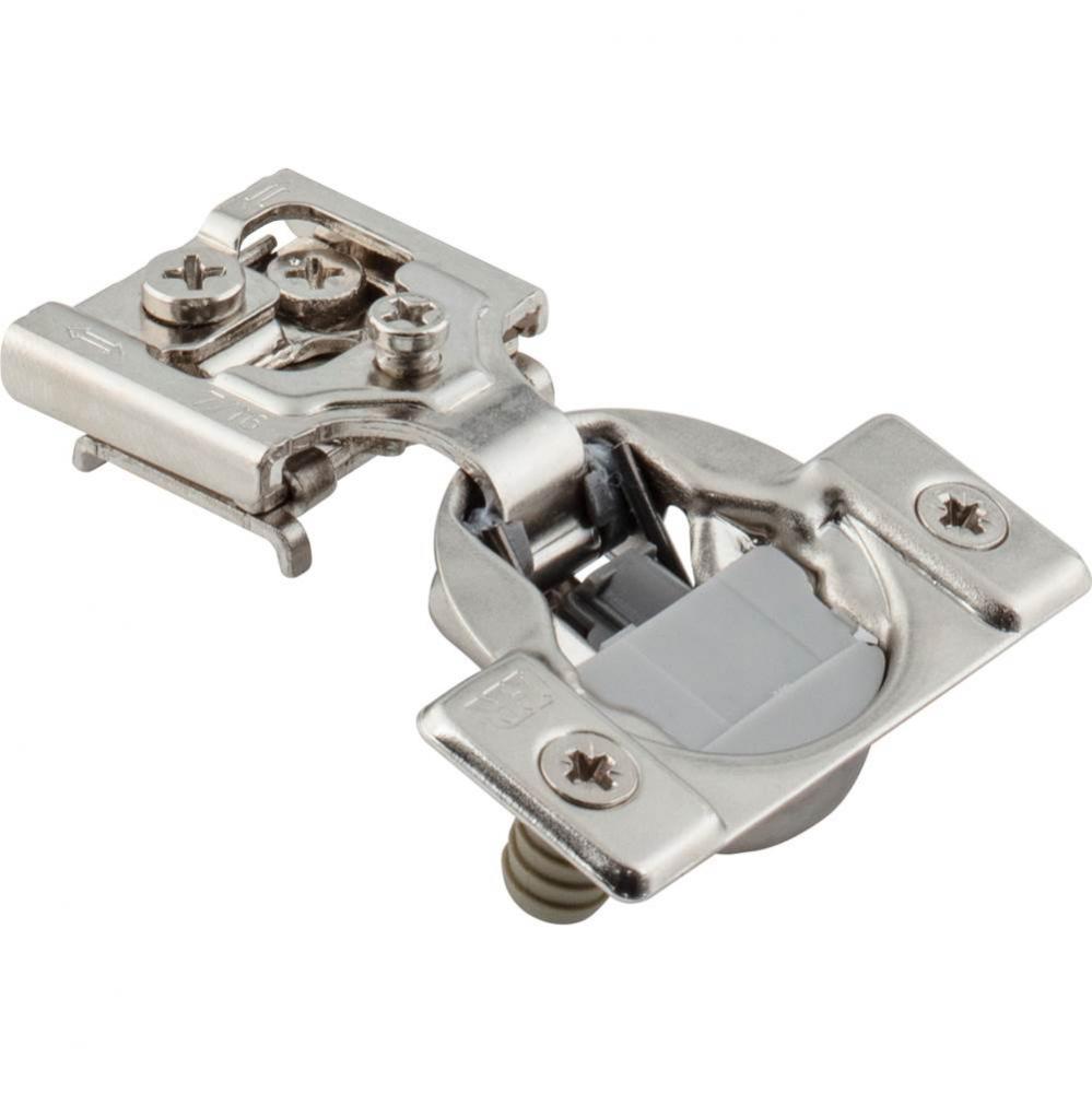 105degree 7/16&apos;&apos; Overlay Heavy Duty DURA-CLOSE Soft-close Compact Hinge with Press-in 8