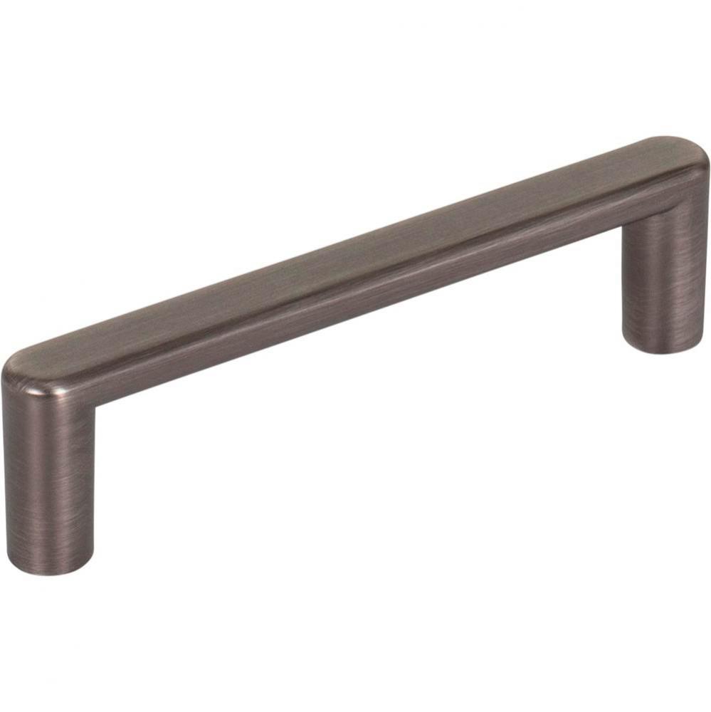 96 mm Center-to-Center Brushed Pewter Gibson Cabinet Pull