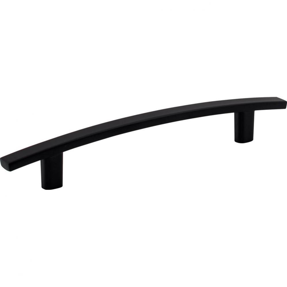 128 mm Center-to-Center Matte Black Square Thatcher Cabinet Bar Pull