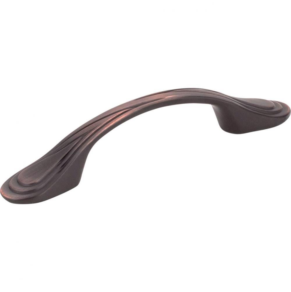 3&apos;&apos; Center-to-Center Brushed Oil Rubbed Bronze Westbury Cabinet Pull