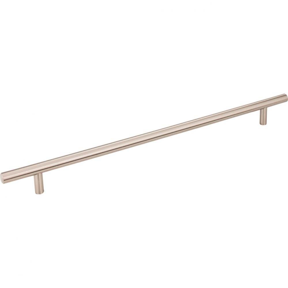 416 mm Center-to-Center Satin Nickel Naples Cabinet Bar Pull