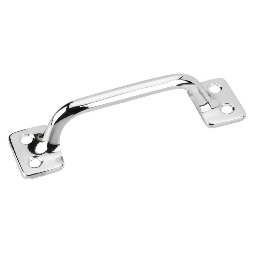 Sash Pull  4-1/16&apos;&apos; x 1-1/8&apos;&apos; in Polished Chrome Finish