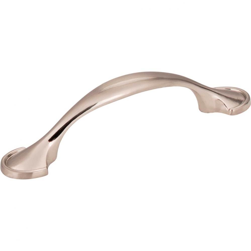 3&apos;&apos; Center-to-Center Satin Nickel Watervale Cabinet Pull