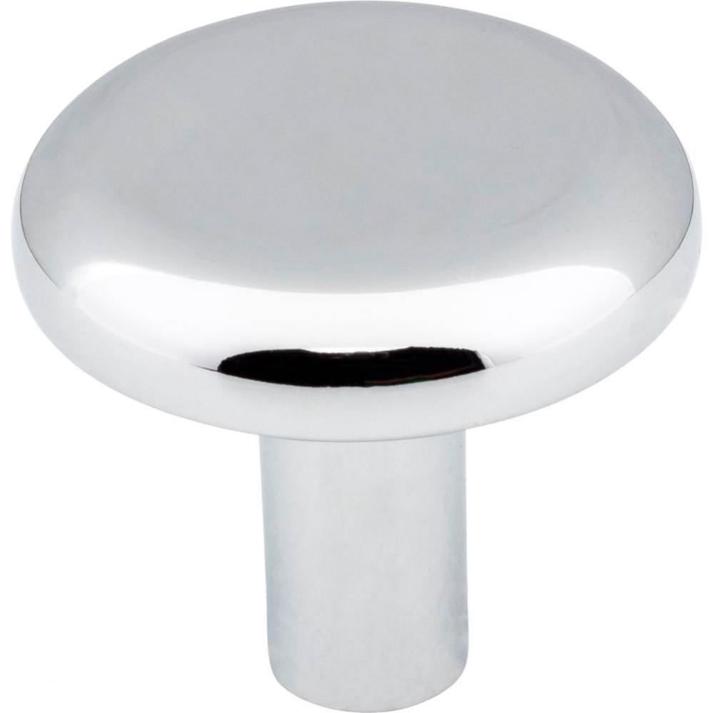 1-1/4&apos;&apos; Diameter Polished Chrome Round Seaver Cabinet Knob