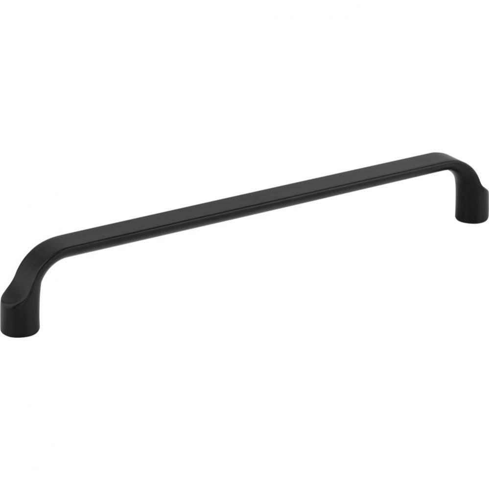 192 mm Center-to-Center Matte Black Brenton Cabinet Pull