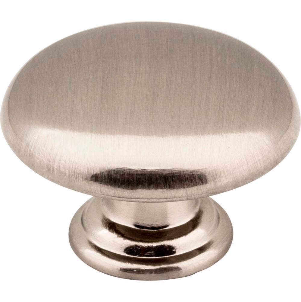 1-3/16&apos;&apos; Diameter Satin Nickel Gatsby Cabinet Mushroom Knob