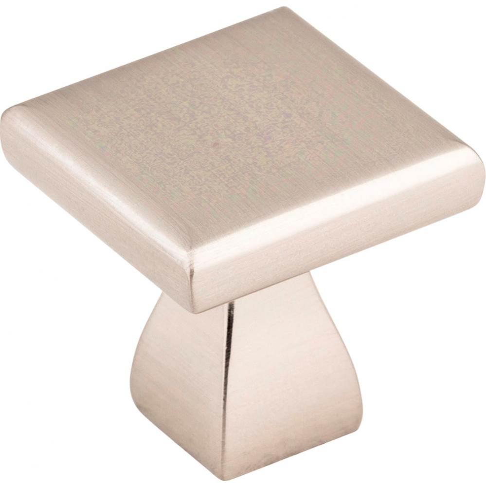 1&apos;&apos; Overall Length Satin Nickel Square Hadly Cabinet Knob