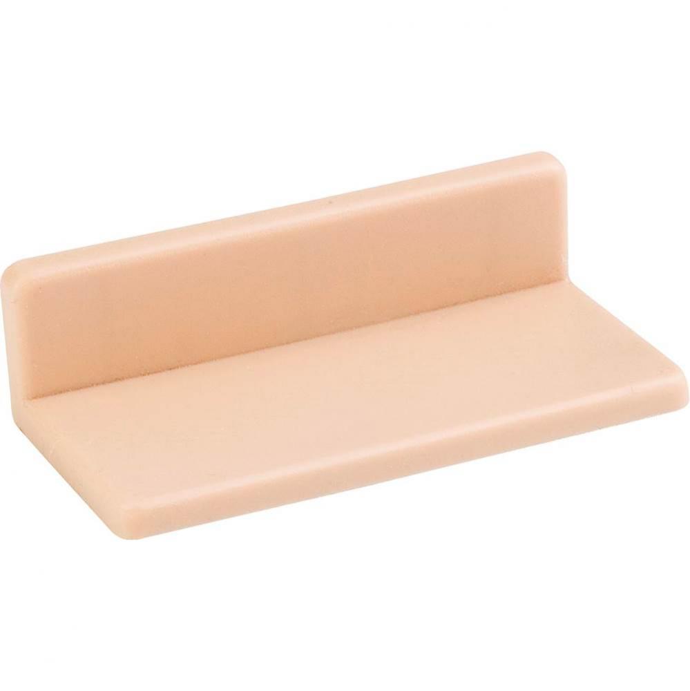 2-1/8&apos;&apos; x 1&apos;&apos; x 1/2&apos;&apos; Beige Plastic Cover For Drawer Bracket (945300