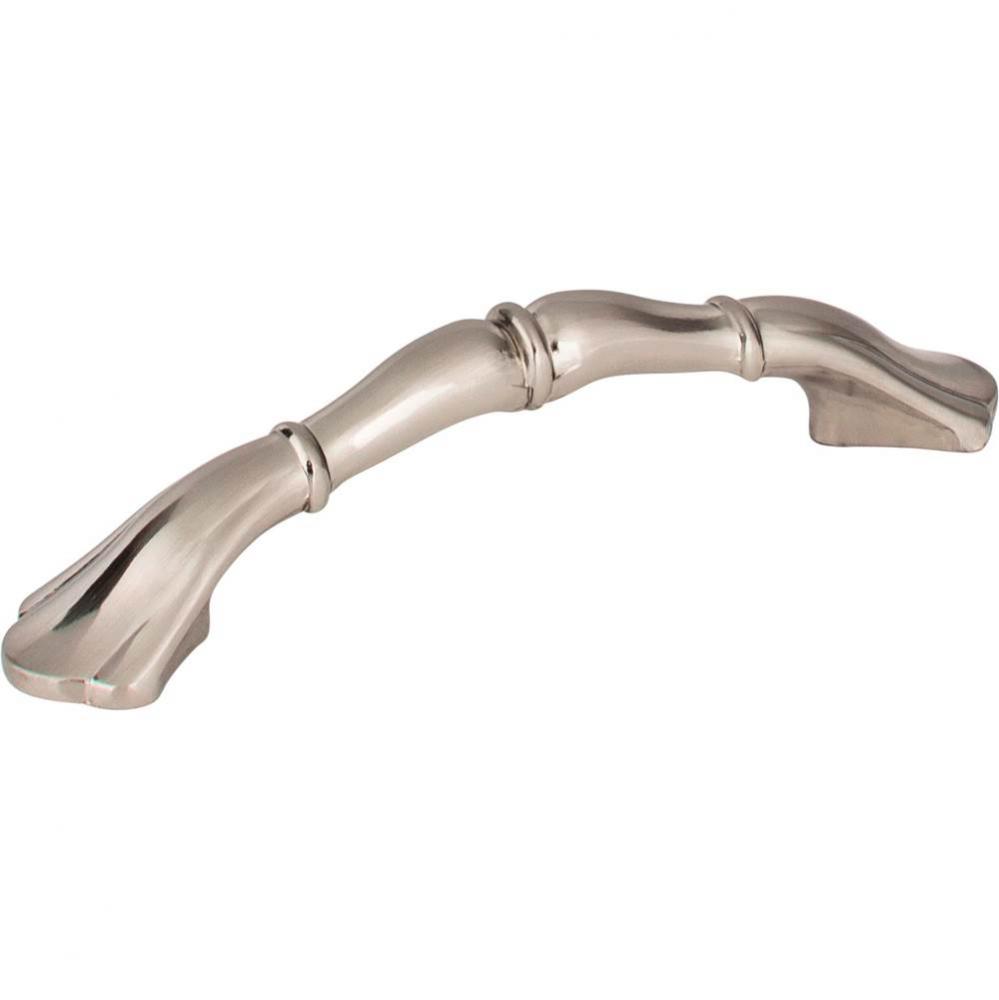 3&apos;&apos; Center-to-Center Satin Nickel Gatsby Cabinet Pull