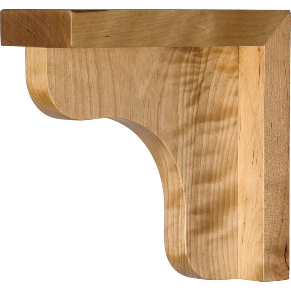 2-1/2&apos;&apos; W x 6&apos;&apos; D x 8&apos;&apos; H Rubberwood Bar Corbel