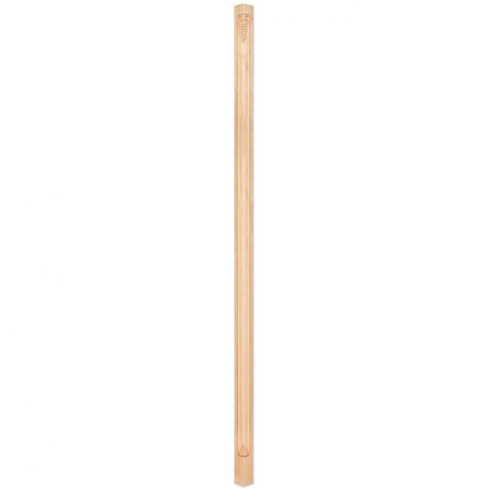 2-3/4&apos;&apos; W x 2-3/4&apos;&apos; D x 96&apos;&apos; H Maple Grape Corner Post