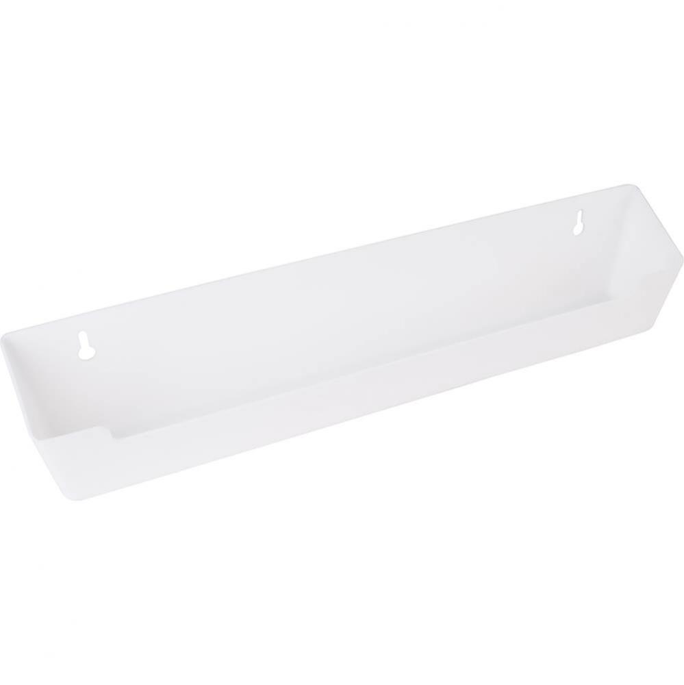 14&apos;&apos; Plastic Tip-Out Tray for Sink Front