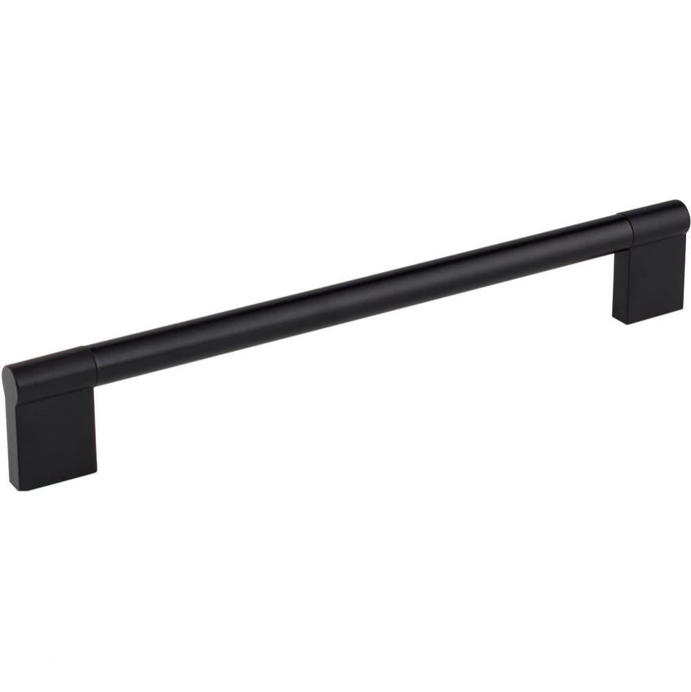 224 mm Center-to-Center Matte Black Knox Cabinet Bar Pull