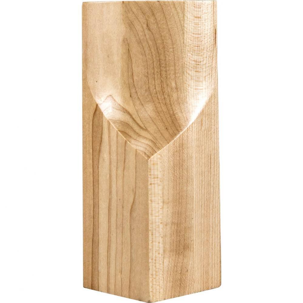 2-13/16&apos;&apos; W x 1-7/8&apos;&apos; D x 5-15/16&apos;&apos; H Oak Corner Cove Transition Blo