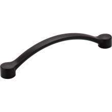 Hardware Resources 745-128BLK - 128 mm Center-to-Center Matte Black Arched Belfast Cabinet Pull