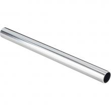 Hardware Resources 151696CH-2 - Chrome  1-5/16'' Diameter  x 8'' Round Steel Closet Rod