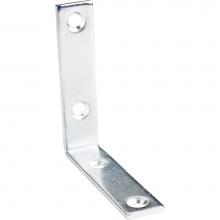 Hardware Resources 9214 - 2-1/2'' x 2-1/2'' Zinc Plated Steel Corner Brace