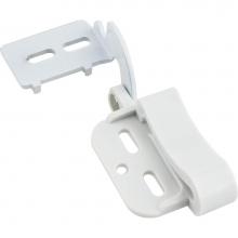 Hardware Resources KH-12WH - Self-Closing Non-Wrap Concealed Hinge White Plastic 1/2'' Overlay