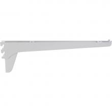 Hardware Resources 5460-20WH - 20'' White Plated Heavy Duty Bracket for TRK05 Series Standards