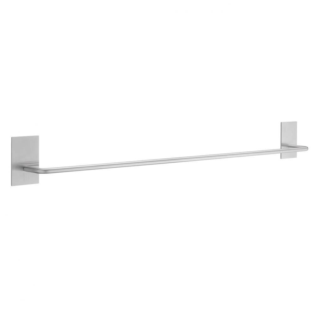 Self adhesive 22.5&apos;&apos; towel bar brushed stainless steel - rectangle