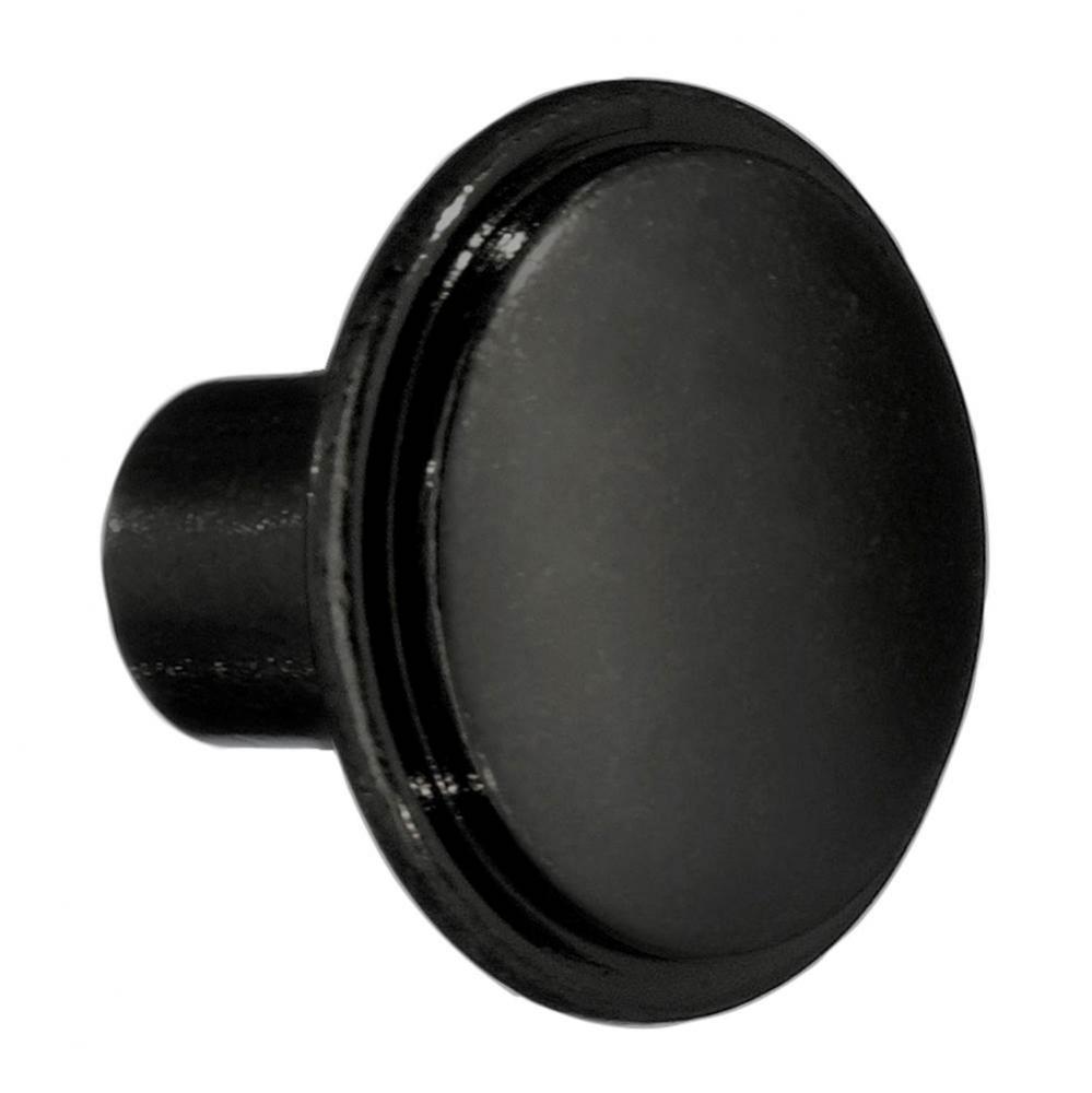 Knob Black 1 1/8&apos;&apos;