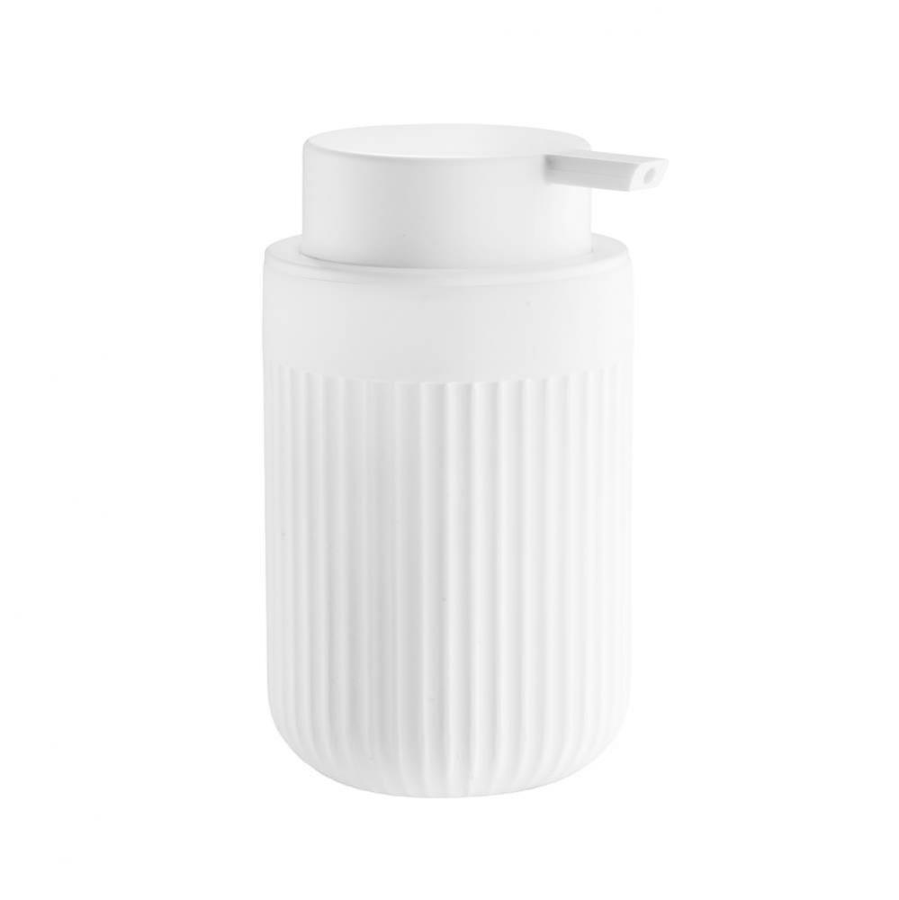 Soap Dispenser- White Polyresin