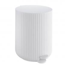 Smedbo BX564 - Pedal Bin, 1 Gal Soft Close- White Polyresin