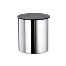 Smedbo FK661 - Container W/ Black Lid Diameter 3 1/2'' - Height
