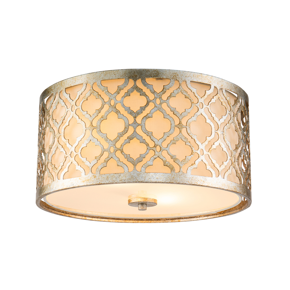 Antiqued Gold Arabella Ceiling Flush mount ceiling Lighting Fixture