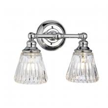 Lucas McKearn BB-KEYNES2-PC - Keynes 2 Light Bath Light in Polished Chrome