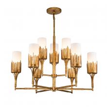 Lucas McKearn CH20319G-9 - Sawgrass 9 Lt Chandelier in Gold Leaf