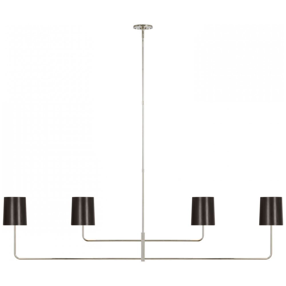 Go Lightly 70&#34; Four Light Linear Chandelier